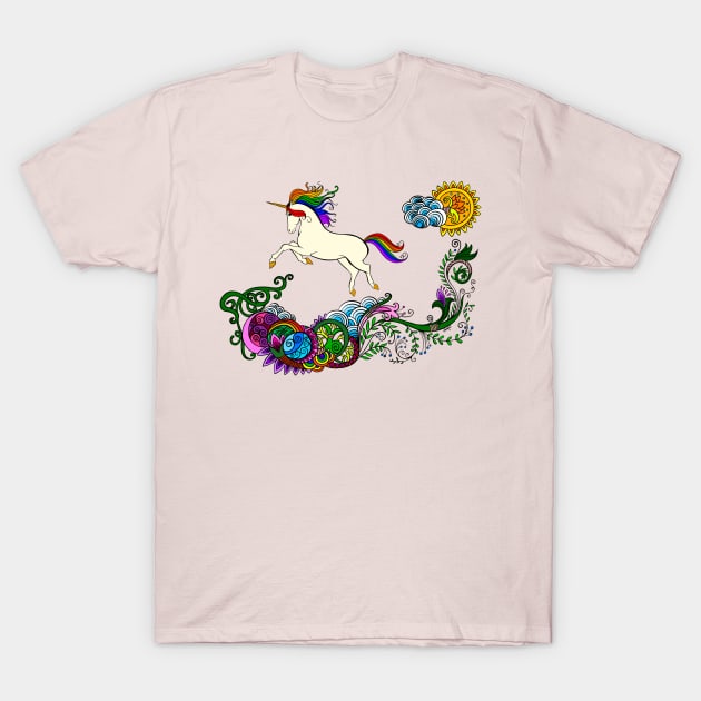 Nat’s Unicorn T-Shirt by gingerkittenenterprises